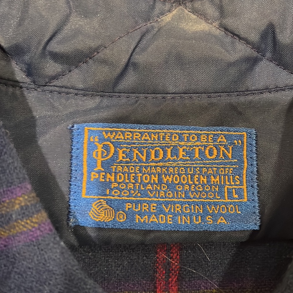 Vintage Pendleton Flannel Button Up - image 2